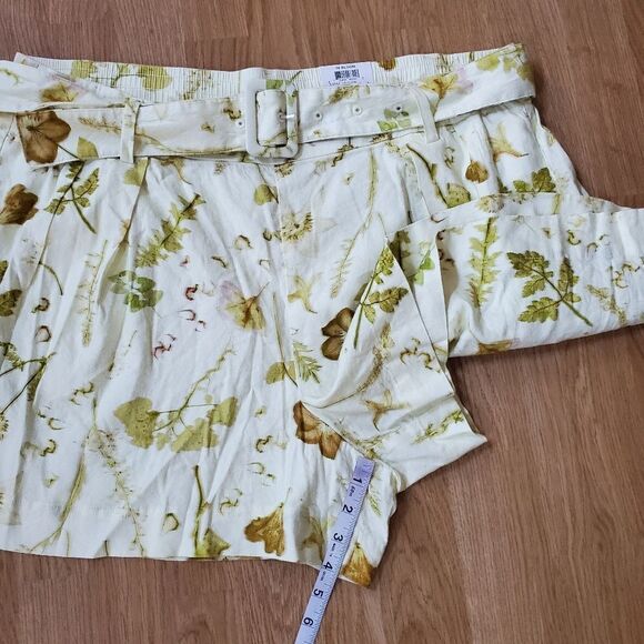 Inc International Concepts Belted Floral-Print Shorts sz XXL - Picture 8 of 12
